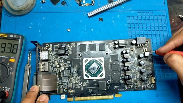 Sapphire Nitro RX470 No Power Repair Attempt✅