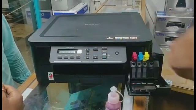 Brother dcp T310 printer ink installation смотреть онлайн
