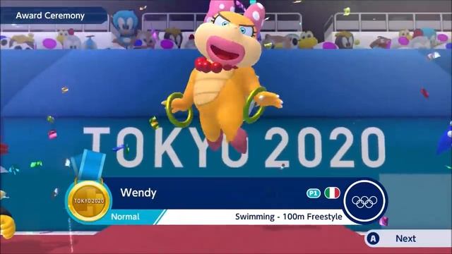 Mario & Sonic at the Olympic Games Tokyo 2020 - All Character Victory Animations смотреть онлайн