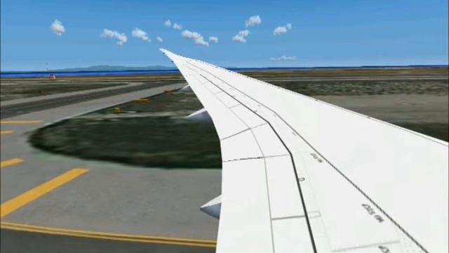 FS2004 - Thomson B787 Dreamliner landing at Larnaca airport (LCLK) смотреть онлайн