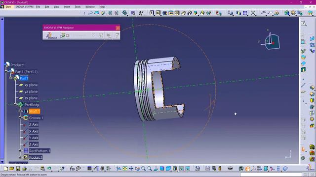 #8 | Catia V5 Piston Head | Catia V5 | Catia V5 Part Design | Catia V5 tutorials for beginners смотреть онлайн