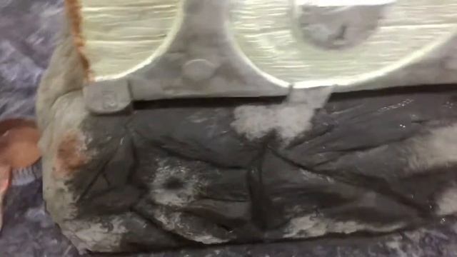 Как покрасить бетон «под дерево»3 смотреть онлайн