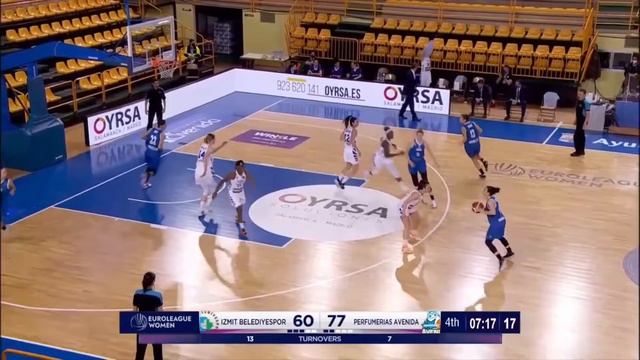 [Mecánica] Pick & Pop | Katie Lou Samuelson | Perfumerias Avenida | #EuroleagueWomen | смотреть онлайн