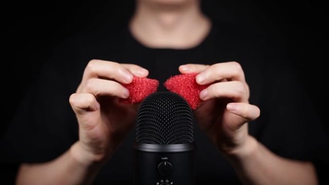 ASMR Super Intense Dark & Tingly Mic Scratching w/ Sponges | No Talking смотреть онлайн