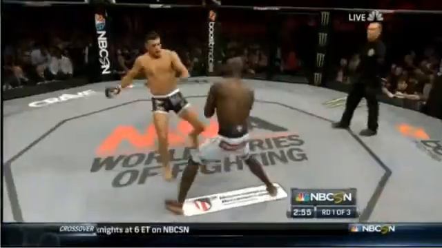 WSOF 4 Nick Newell Vs Keon Caldwell