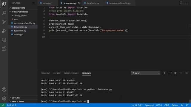 Some New Features in Python 3.9 смотреть онлайн