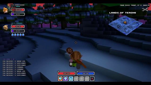 Cube World - # 2 - Что там за границей карты. Снежный биом. смотреть онлайн