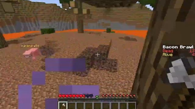 Playing Bacon Brawl W/ Ashton And Joshverd!!! смотреть онлайн