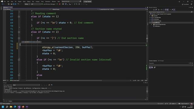 0x16 - String Functions & Switch Case (INI Parsing) | C/C++ Beginners Tutorial смотреть онлайн