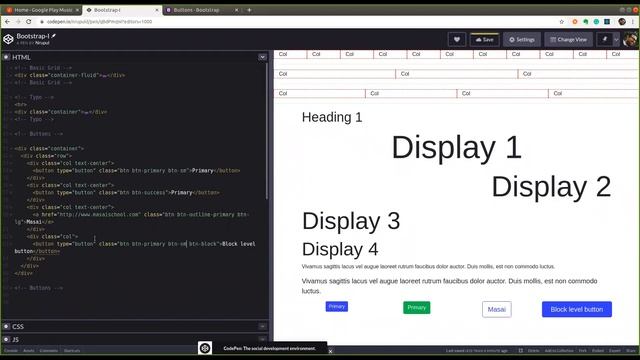 Learn How To Use Bootstrap CSS Framework - Lecture 1 | Masai смотреть онлайн