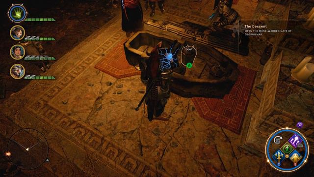 Dragon Age Inquisition Descent - Brazier Puzzle Darkspawn Warrens - 4K Ultra HD