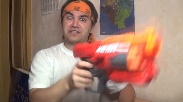 НЕРФ МЕГА - Циклон шок смотреть онлайн