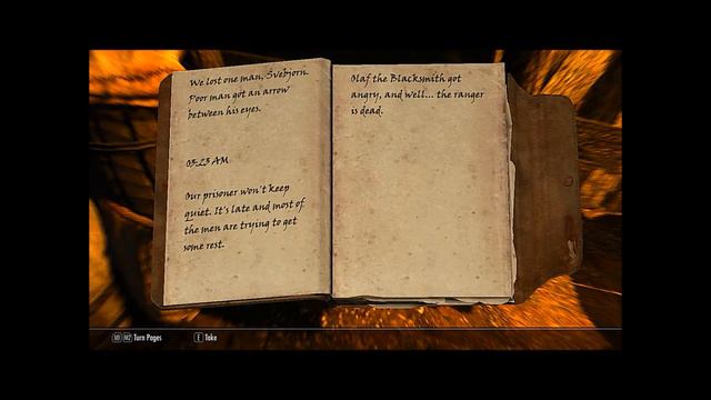Durnolb Reads About the Dealings of Embershard Mine (Hunter's Cabin of Riverwood) смотреть онлайн