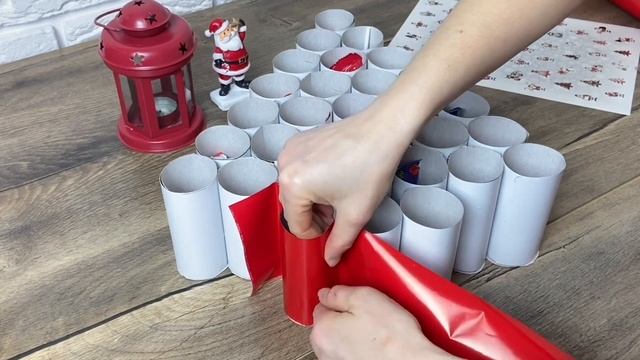НОВОГОДНИЙ АДВЕНТ КАЛЕНДАРЬ Своими Руками из Самых Простых Материалов ??  ADVENT CALENDAR!