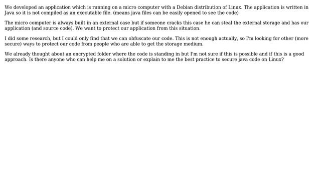 Unix & Linux: Secure Java code on Linux смотреть онлайн