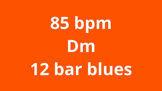 85 bpm tempo ' 12 bar blues Dm ' metronome 4/4 смотреть онлайн