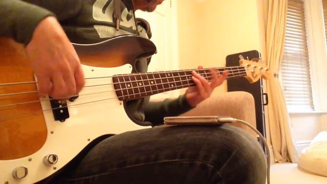 David Bowie Lets Dance Bass Cover.