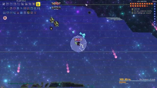 Пожиратель Богов || Terraria Calamity Infernum mod смотреть онлайн