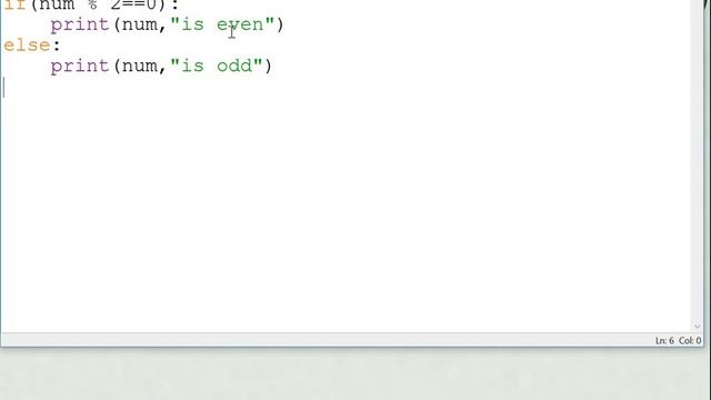 Conditional Control Statements in Python | if, if-else, if-elif-else| explained in Tamil смотреть онлайн