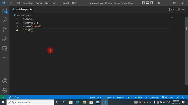 Python Variables смотреть онлайн