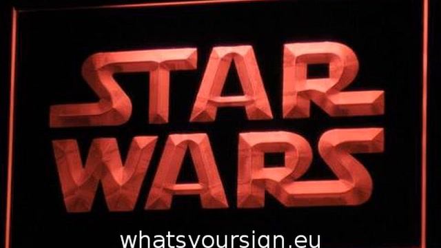 Star Wars LED Neon Sign смотреть онлайн
