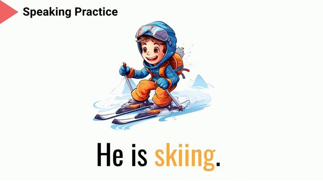 Sports Vocabulary | Present Continuous Grammar | Speaking Practice | Practice Quiz смотреть онлайн