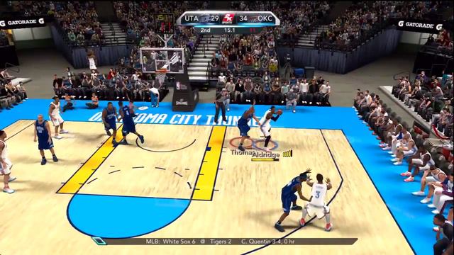 NBA 2K10 WWS5 Playoffs - Quarter Finals Game 1 смотреть онлайн
