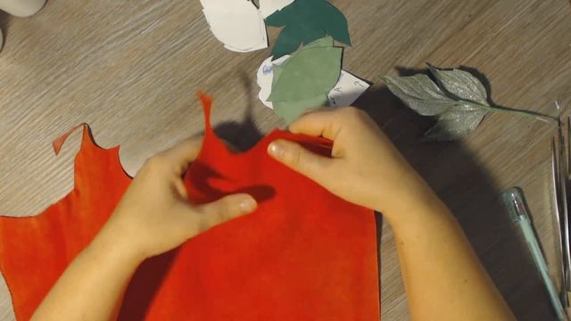 Роза из Кожи/ Кожаные Цветы Мастер Класс смотреть онлайн