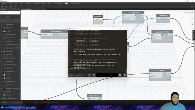 Dynamo | CAD_Doors Python Module | Preview смотреть онлайн