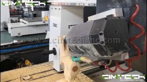 5-осевой фрезерный станок с ЧПУ с осью вращения, 6-осевой станок для резьбы по дереву