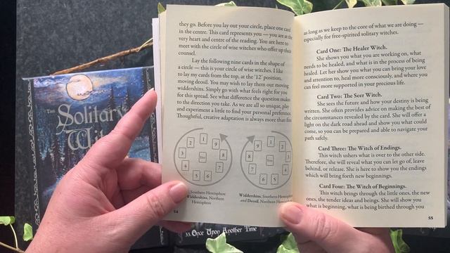 The Solitary Witch oracle deck by Lucy Cavendish review, flip through #oraclecards #flipthrough смотреть онлайн