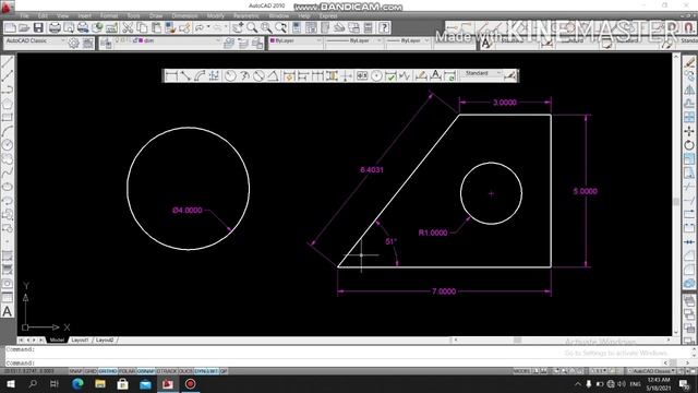 AutoCAD 2010 (Session 19) [Dimensions] смотреть онлайн