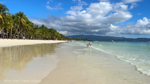 [4K]☀️MOST POPULAR BEACH IN PHILIPPINES ??: White Beach In Boracay Island 2023 Full Walking Tour