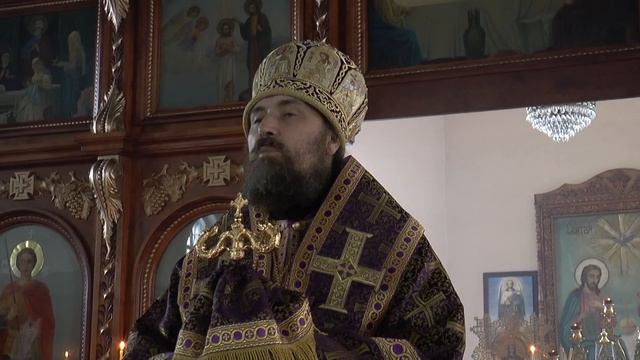 Проповедь епископа Серапиона в первую пятницу Великого поста (07 марта 2014 г.) смотреть онлайн