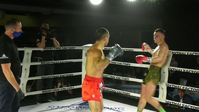 Muaythai Factory Кемерово 30.10.21 Хомутов Кирилл - Казиханов Роберт