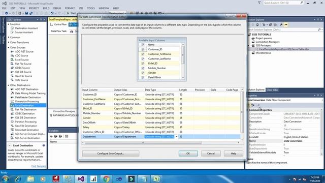 PART 18 HOW TO CREATE EXCEL TEMPLATE REPORT FROM SQL TABLE USING SSIS PACKAGE(TAMIL) | TechIT DBA смотреть онлайн