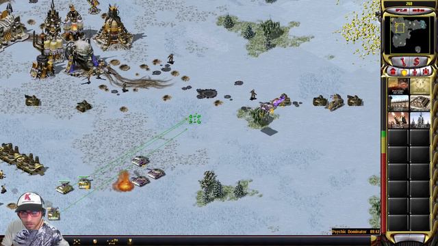 1 Yuri vs 2 Soviet Online Multiplayer Red Alert 2 Gameplay смотреть онлайн