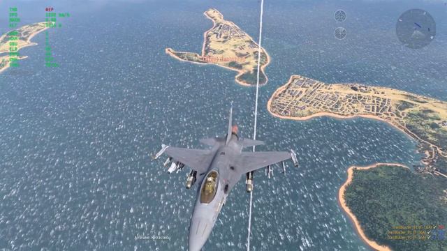 F16A Ground Attack (CAS) Capabilities - War Thunder Dev Server смотреть онлайн