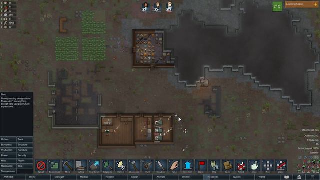 Rimworld! #1 (1/2) Savage difficulty - Vou sobreviver? смотреть онлайн