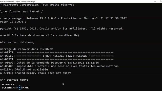 Oracle restore/recover case 7: The lost of the active redo log, the data is saved! смотреть онлайн