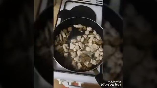 Готовим макароны с грибами❤️ смотреть онлайн