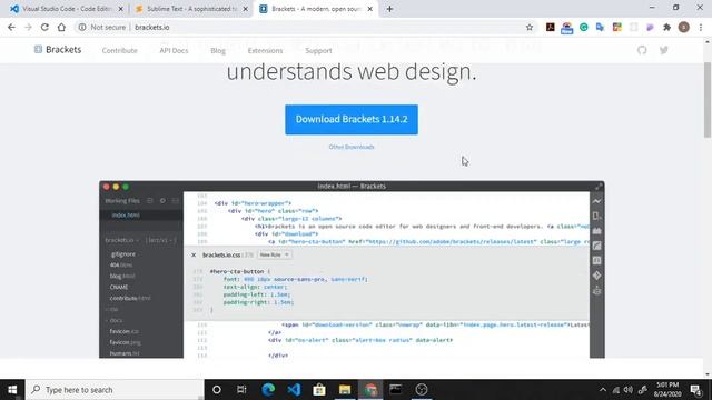 Top 5 best free code text editors in 2020 | how to download best coding editors in Hindi смотреть онлайн