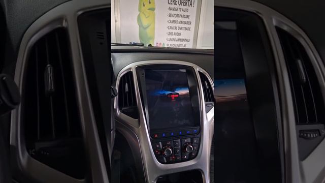 Opel Astra J navigație cu Android #Tesla Style #camera marșarier 180° смотреть онлайн