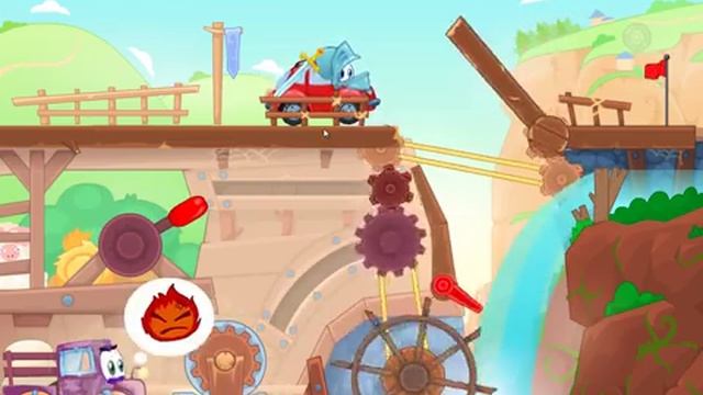 Wheely 6: Fairytale -- Level 11 Walkthrough смотреть онлайн