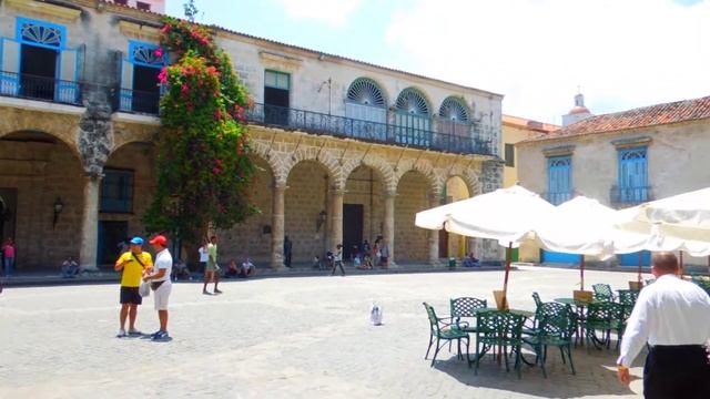 Гавана. Кафедральная площадь. смотреть онлайн