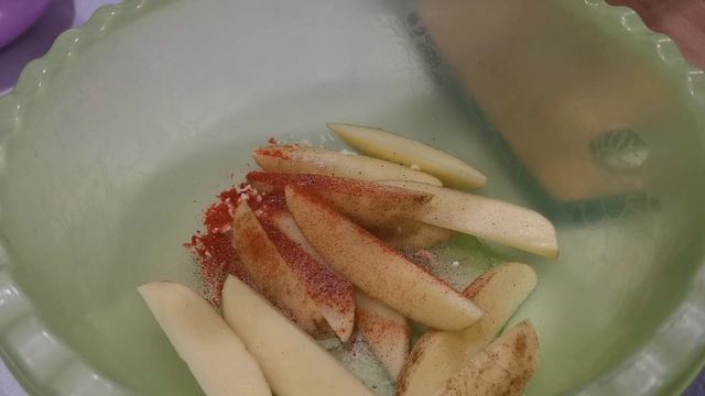 Как приготовить картошку по деревенский в духовке при похудении смотреть онлайн