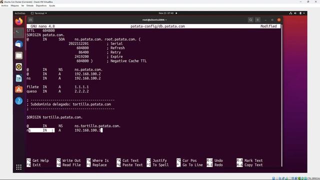 Tutorial de Bind9: Delegación de Zona DNS con contenedores Docker смотреть онлайн