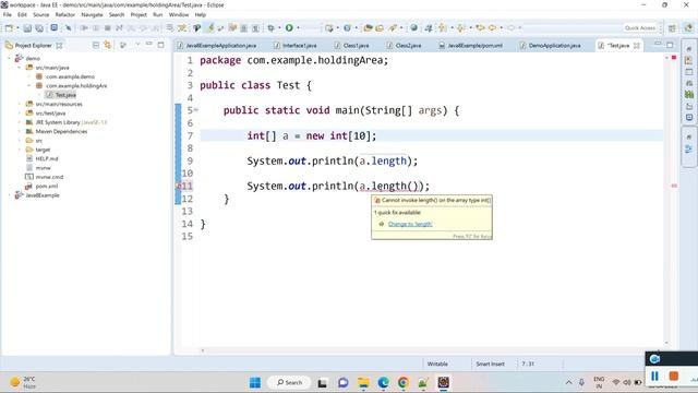 Java Interview questions || difference between length and length() смотреть онлайн
