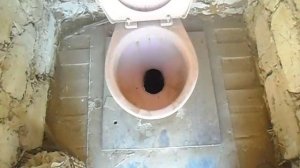 Унитаз в уличный туалет