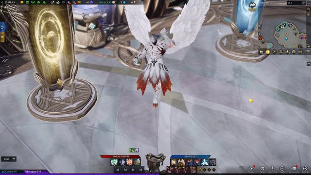 Lost Ark-Elgacia Special Mount (Snow White Wings) смотреть онлайн